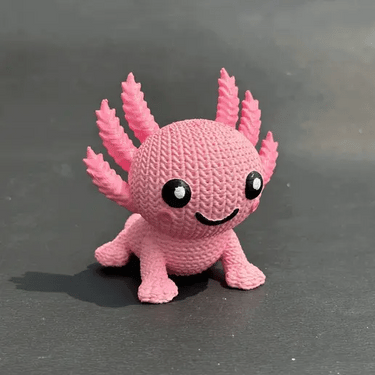 Crochet Axolotl 3D Toy